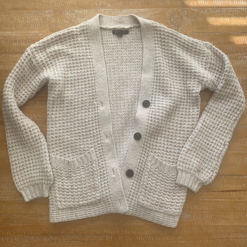 American Eagle chunky knit cardigan